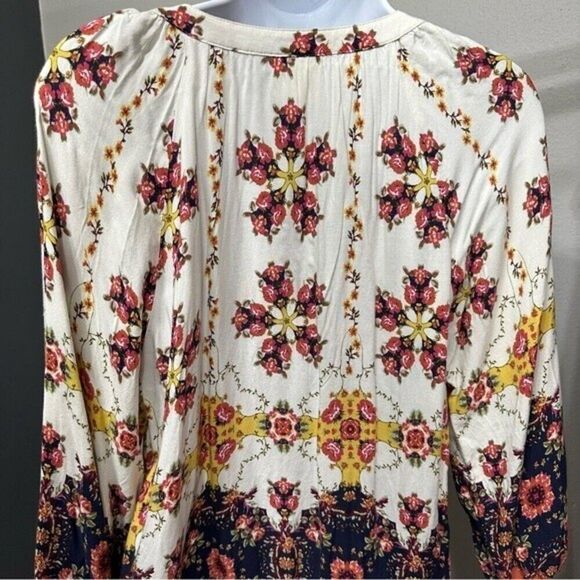 Anthropologie By Fig & Flower Blouse Size Medium - Picture 10 of 13